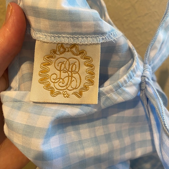 TBBC gingham bow top - Picture 2 of 3